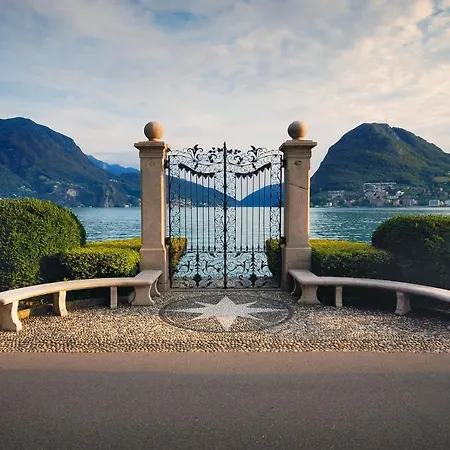 公寓 Terrace On The Lake 盧加諾
